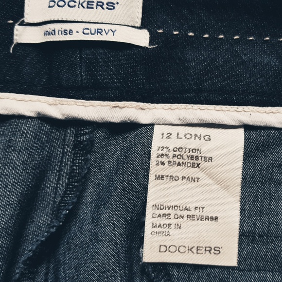 Dockers Mid - Rise Curvy Metro Pant Jean - Picture 3 of 8